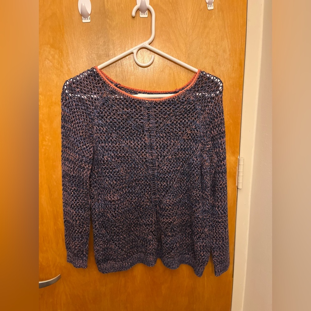 John Paul Richard Purple Knit Sweater